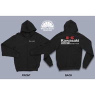 KAWASAKI MOTORCYCLE RIDER HOODIE JACKET
