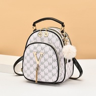 Balo Da Mini - Balo nữ CHU WANG LING in chữ thời trang sành điệu xinh xắn cho nữ