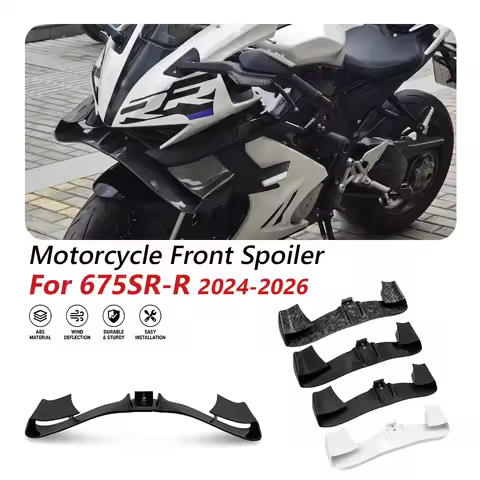 For CFMOTO 675SR-R 675SR CF675 SR 675 SR-R 2026 2025 2024 Motor Airflow Deflector Front Spoiler Fair