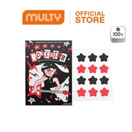 Grrrbeauty RockStar Grrr Hydrocolloid Acne Patches (12 Dot) แผ่นแปะสิว เกอบิวตี้สูตร