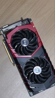 MSI GeForce GTX 1070 GAMING X 8G + GTX 1060 GAMING X 6GB 微星紅龍
