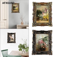 [AFXGUSD] European Style Picture Frame 5x7 Carved Oil Painting Frame Tabletop and
