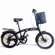 Bird&amp;Fish Shimano gear bicycle 20 inch 6 speed Foldable Adult Outdoor city road folding bike