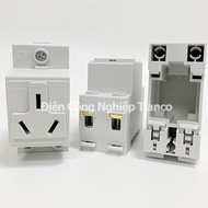 Multi-purpose 3-pin dinrail Chint socket AC30-124 Chint 2-pin dinrail Chint socket AC30-103