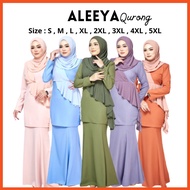 Aleeya Qurong | Baju Kurung Moden - Muslimah Wear - Fashion - Women Blouse Baju Kain Kurung Casual Saiz S 5XL PLUS SIZE