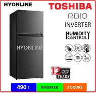 GR-RT559WE-PMY(06) - TOSHIBA 2 DOORS 490L INVERTER REFRIGERATOR | TOSHIBA PETI SEJUK | FRIDGE | PETI