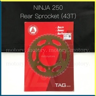 KAWASAKI NINJA250 - REAR SPROCKET 520 NINJA 250