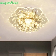 AUGUSTINE LED Ceiling Lights, Modern 9W Crystal Flower Chandelier, Home Decoration Creative Crystal 