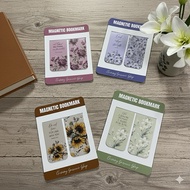 MAGNETIC BOOKMARK | BIBLE VERSE | FLOWER DESIGN