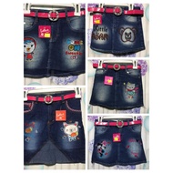 Rok Span Rok Jeans Anak Perempuan Aged 3-11y