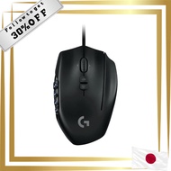 Logicool G Gaming Mouse G600t Wired Gaming Mouse USB Connection LIGHTSYNC RGB MMO Gaming Multi-Butto