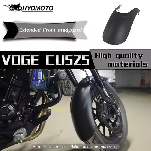 For Loncin Voge CU525 CU 525 cu525 LX500-3A Motorcycle Front Fender mudguard Extensions modification