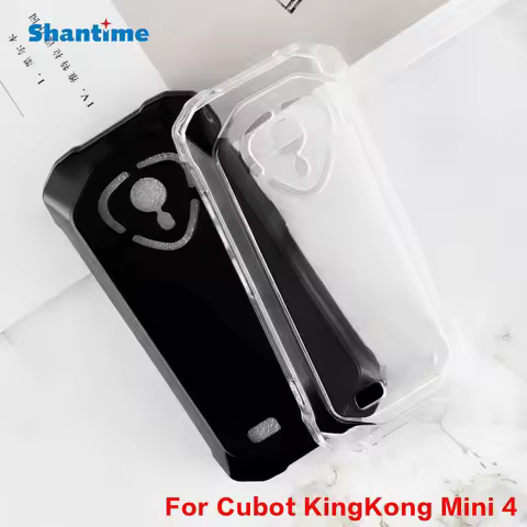 For Cubot KingKong Mini 4 Gel Pudding Silicone Phone Protective Back Shell Soft TPU Case