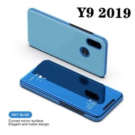 ส่งจากกรุงเทพ เก็บเงินปลายทาง เคสเปิดปิดเงา Huawei Y9 2019 เคส huawei y9 2019 Smart Case เคสหัวเว่ย 