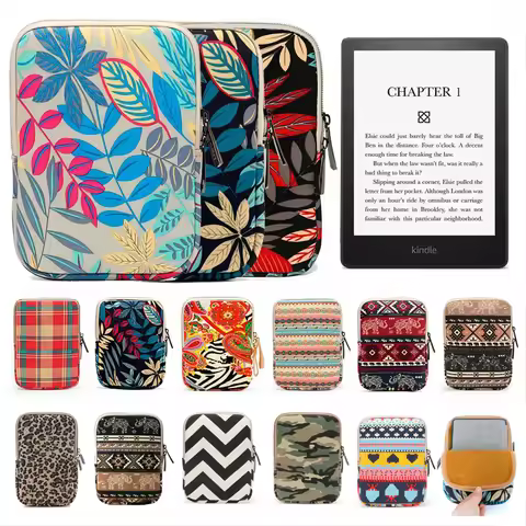 For 7'' Kindle Sleeve Paperwhite 12th Colorsoft 6.8'' 6'' E-Reader Kindle 11th 10th Gen Accessories 