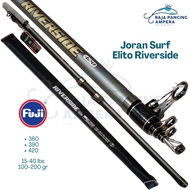 Rod Surf Elito Riverside Reel Seat &amp; Ring Fuji Alconite | Im-9 Sea Carbon Sand Fishing Rod | Antenna Tiles Maximum Drag 25kg 4 Sections | Telescopic Fishing Rod