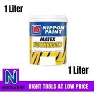 Nippon Paint Matex WeatherGold Weather Gold Interior Exterior Wall Paint / Cat Dalam Luar Dinding Ru