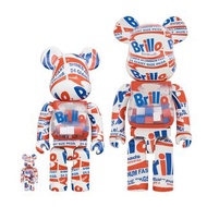 [新貨預訂 Pre-Order] 🪐 BE@RBRICK -ANDY WARHOL "Brillo" 2022 400%/ 1000% Bearbrick