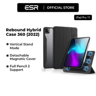ESR iPad Pro 11″ (2022/2021) Rebound Hybrid Case 360 with Detachable Cover