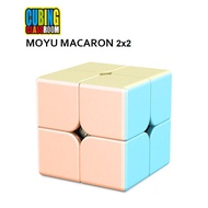 Puzzle Cube Puzzle 2x2 Moyu Meilong 2x2 Macaron Pink - Puzzle Cube Puzzle Puzzle 2x2 Stickerless Pin