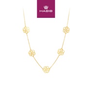 HABIB 916/22K Yellow Gold Necklace AXN090424
