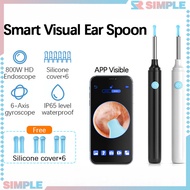 Soulear Visual Ear Cleaner Spoon Find-B Pro Endoscope Earpick Ear Scope with Camera 800W