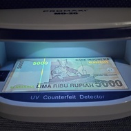 uang 5000 imam bonjol solid 555555 baru unc 2011/2001  KLN
