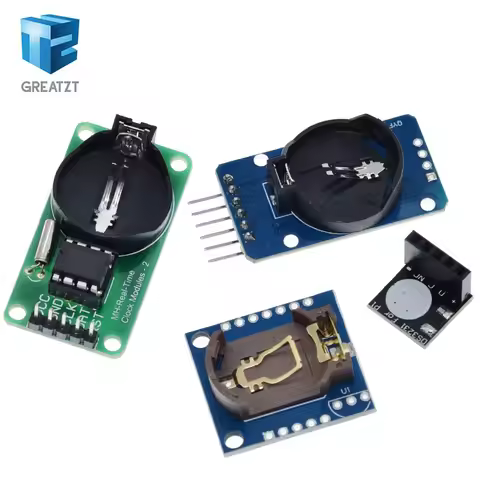 DS3231 AT24C32 IIC Module DS1302 Precision Clock Module DS1307 Memory module mini module Real Time 3