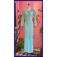 Baju Kurung Wanita Muslimah Moden Raya Preloved
