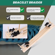【 LCG5】-7 PCS Paracord Bracelet Knitting Tool Paracord Tool Paracord Jig DIY Wooden Paracord Braid