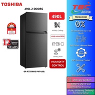 TOSHIBA GR-RT559WE-PMY(06) 490L 2-DOOR INVERTER FRIDGE / REFRIGERATOR