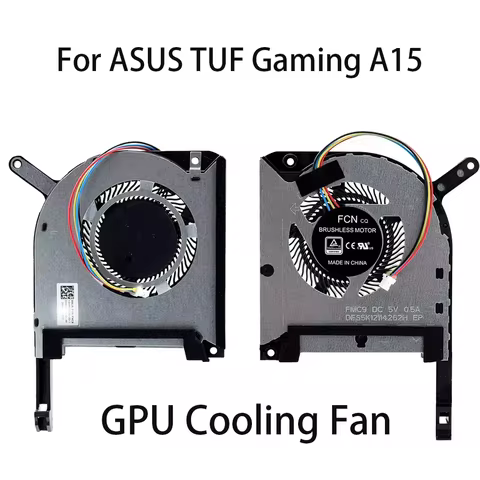Original For ASUS TUF Gaming A15 FA506 FA506IV FA706 TUF A15 F15 GPU Cooling Cooler Fan