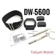 shock watch ❀✿►( ) ORIGINAL CASIO G-SHOCK BEZEL AND BAND FOR DW-5600 . NYLON STRAP
