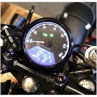 Round DIGITAL Baboon Speedometer plus Sensor Baboon spidometer LED DIGITAL Baboon Spido Custom Unive