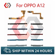 For OPPO A12 Power on / off Switch Button Side Volume Up Down Buttons Flex Cable