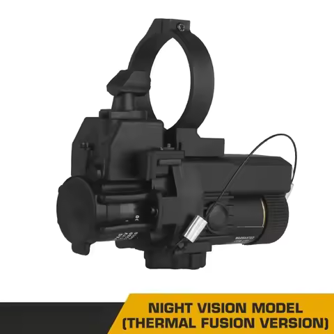 Night Vision Model Thermal Fusion Version Compatible for Tactical Fast Helmet NVG PVS14/15/18/31 GPN