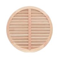 วงกบหน้าต่างโค้ง ไม้เนื้อแข็ง N999 MM2-K1 80x80 ซม. สีธรรมชาติ (1267227)