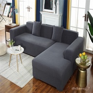STM🔥QM Plush Sofa Cover Velvet Elastic Leather Corner Sectional For Living Room Couch Covers Set Armchair Cover L Shape