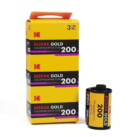 KODAK GOLD 200 35mm Film 36 Exposure Per Roll 1 2 5 6 10 Rolls For KODAK M35 / M38 Camera New Packag