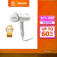 PHILIPS 3000 Series Handheld Garment Steamer - STH3020/16, Portable & Compact, 1000W, 20g/min steam,