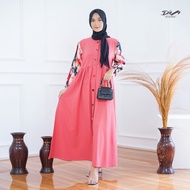 New Gamis Remaja Muslim Dress Wanita Hazel Diva Busana av