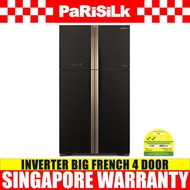 Hitachi R-W635P4MS (540L Inverter Big French 4 Door Refrigerator)