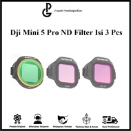 Dji Mini 5 Pro Filter Lens CPL+ND8+ND16 ND Filter - Sunnylife Mixture CPL+ND8+ND16 Lens Filter for M