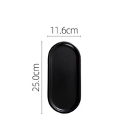 Khay sứ vân đá cao cấp decor trang trí đựng trang sức đồ dùng nhà tắm (3 màu hồng-trắng-đen)