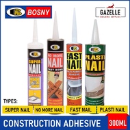 Bosny No More Nail / Super Nail / Plasti Nail / Fast Nail - M910 / B215 / M930 / M940