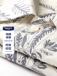 Byford Byford Hawaii Full Print Shirt Men Short Sleeve Summer Pure Cotton Seaside Beach Vacation Flo