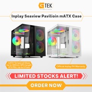 Inplay Seaview Pavilion Tempered Glass mATX Gaming Case