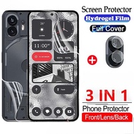 3 in 1 Nothing Phone 3a | 3a Pro | 2a | CMF Phone 1 | Phone 1 | Plus | 2 | 1 | (2a) Plus Hydrogel Sc