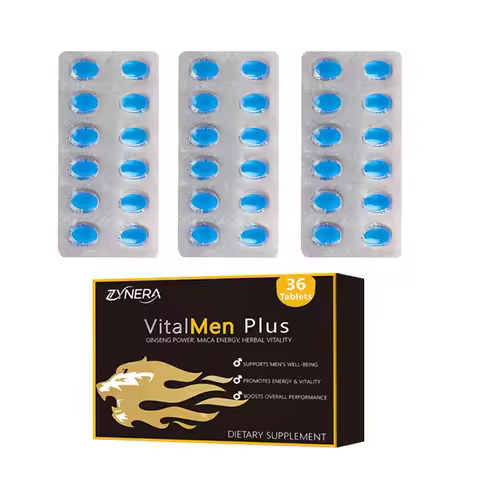 Male Blue Pills Health Supplement Energy Perfor mance Support Shilajit Ginseng Maca Ashwagandha Tabl