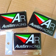 Austin Racing Aluminum Sticker - Italy